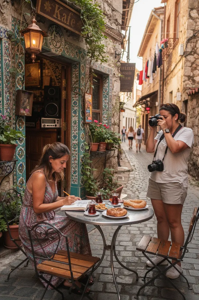 Cultural landmarks in emerging European cities.